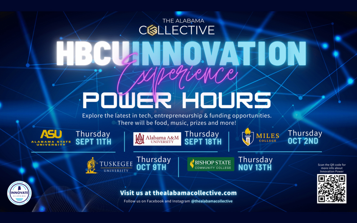 The Alabama Collective Innovation Power Hours Poster 