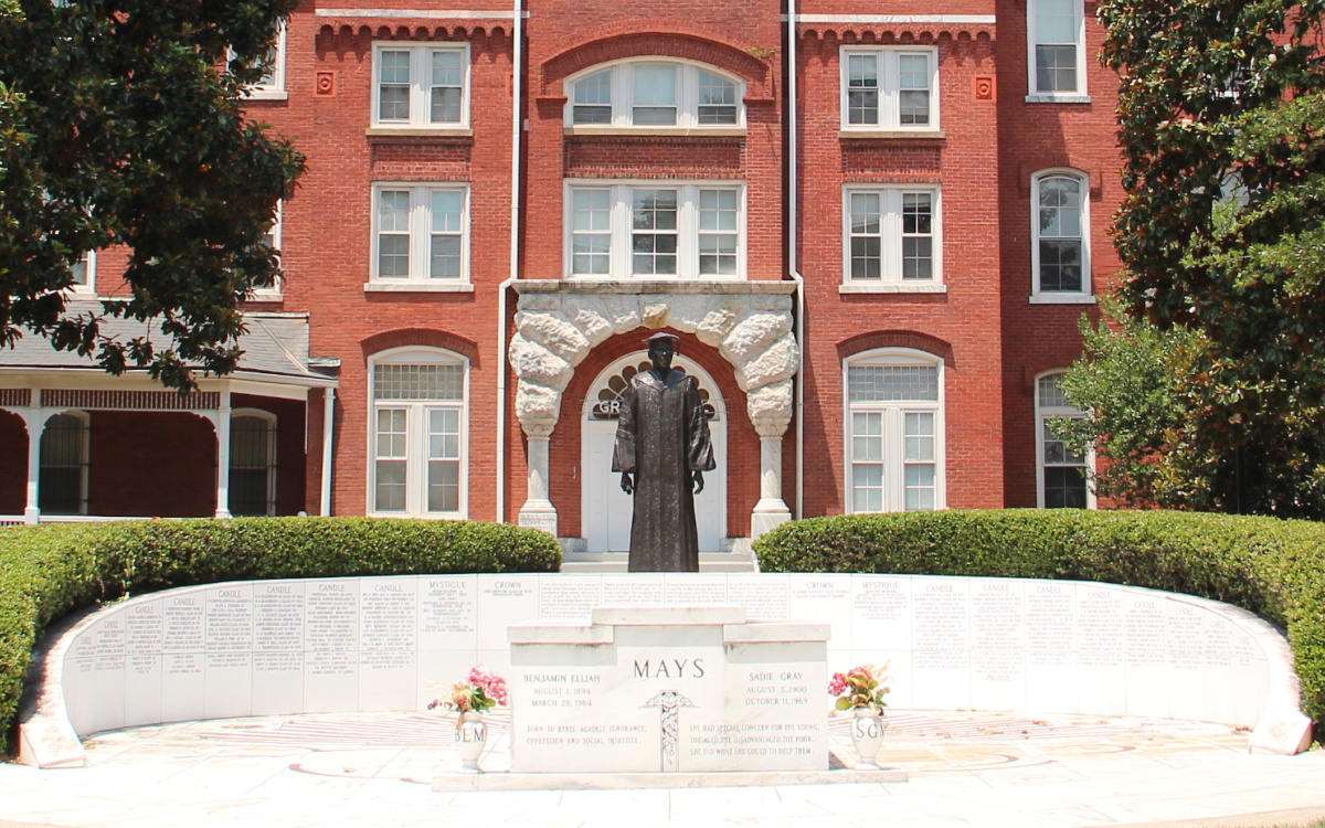 Dr. Benjamin E. Mays statute Morehouse 