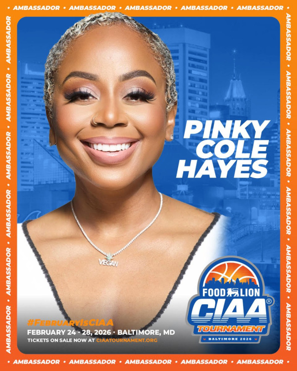 Pinky Cole Hayes CIAA Ambassador