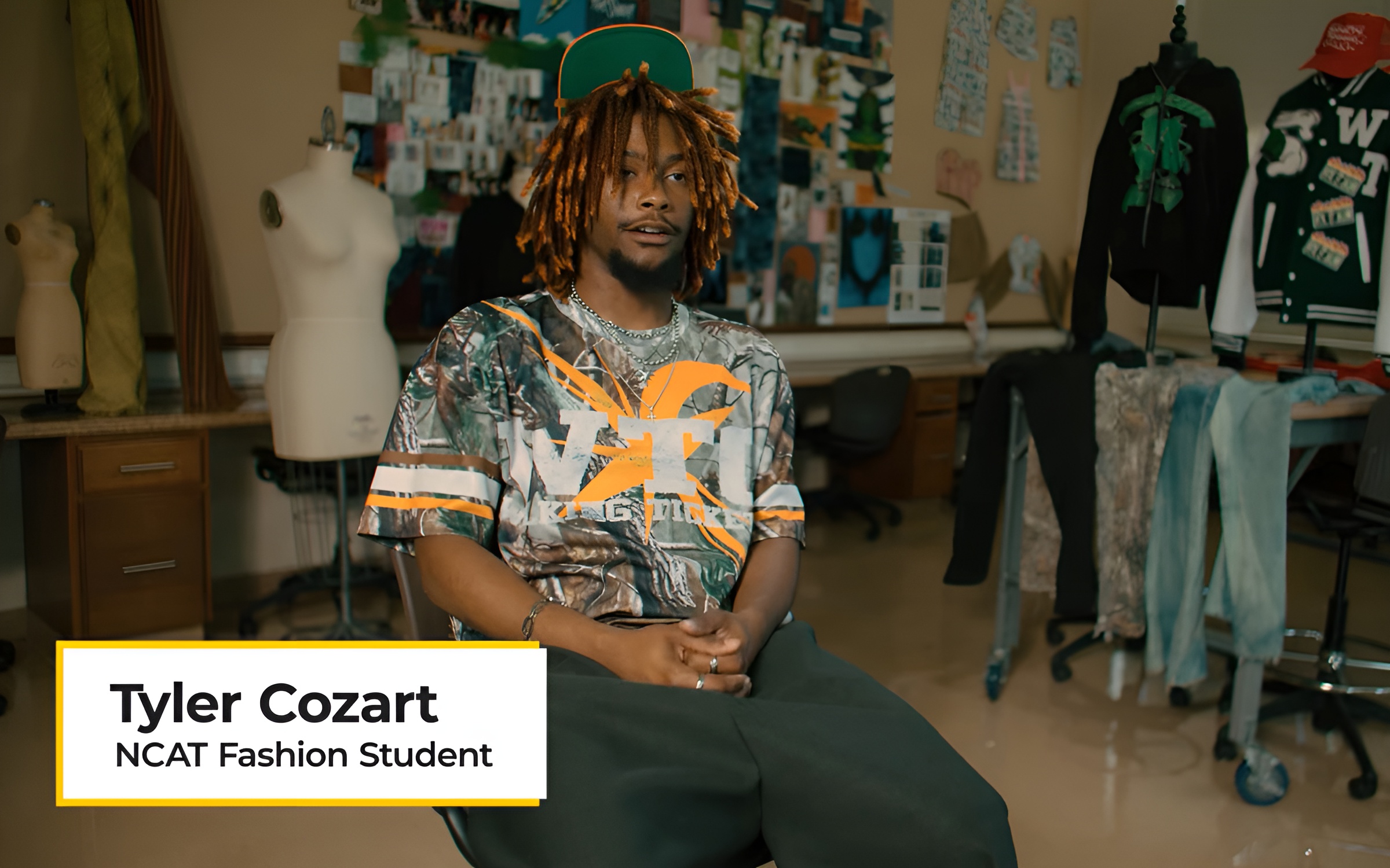 Tyler Cozart NCAT Fashion Student