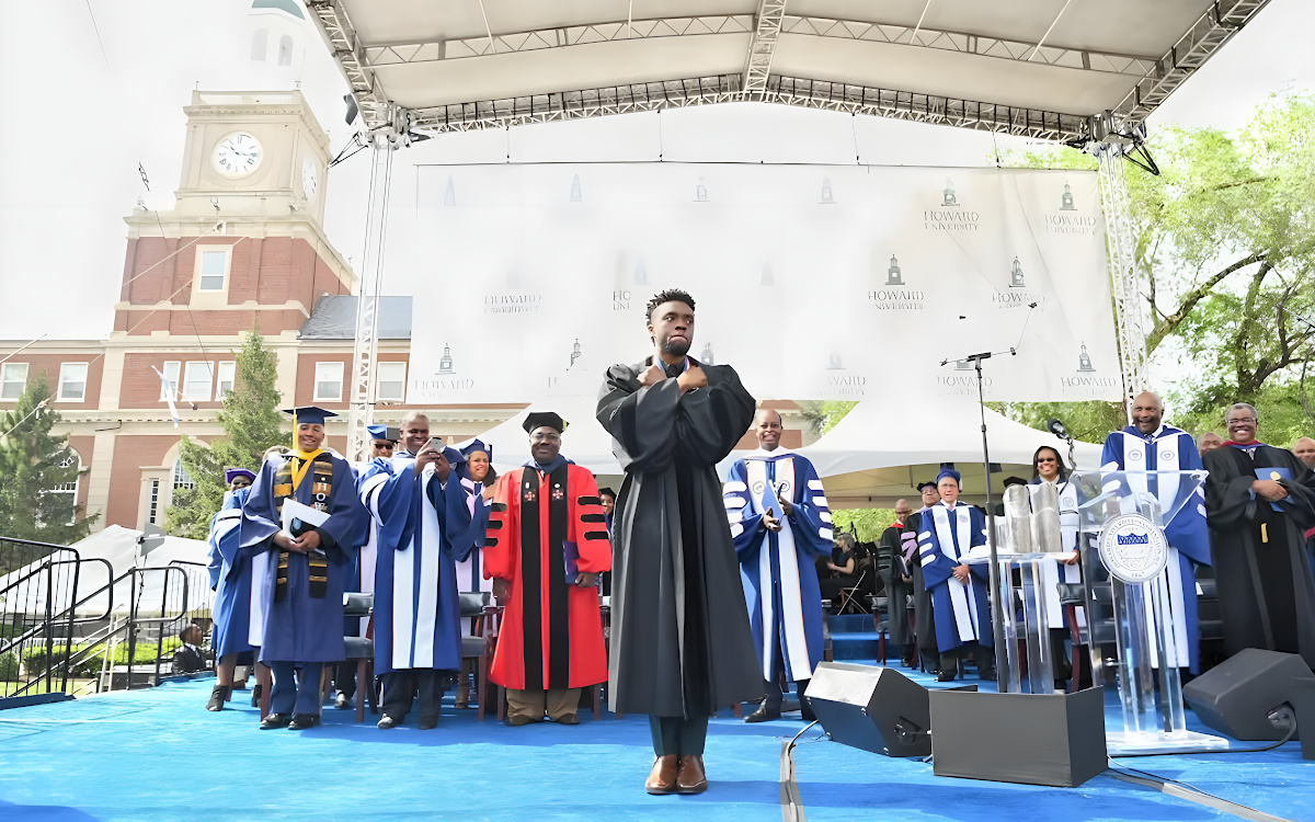 Chadwick A. Boseman Howard Forever