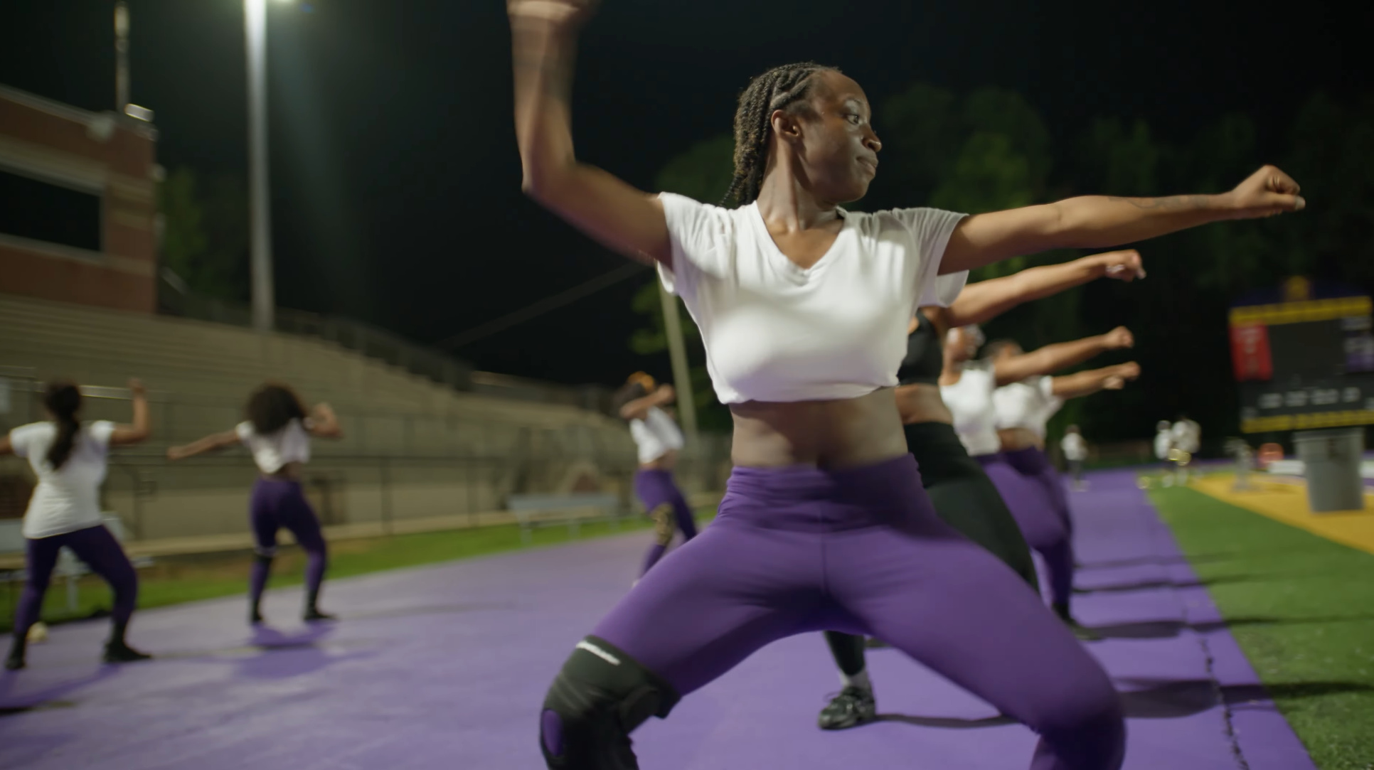 Miles College Wall Of Sound Cheerleaders