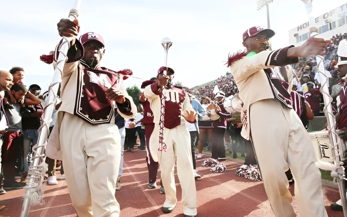 Morehouse  Homecoming 2026 Marching Band in Stadium