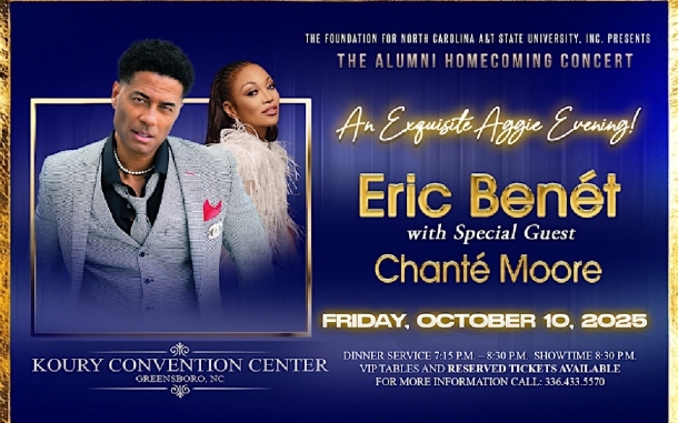  N.C. A&T, The Alumni Concert Featuring Eric Benét & Chanté Moore