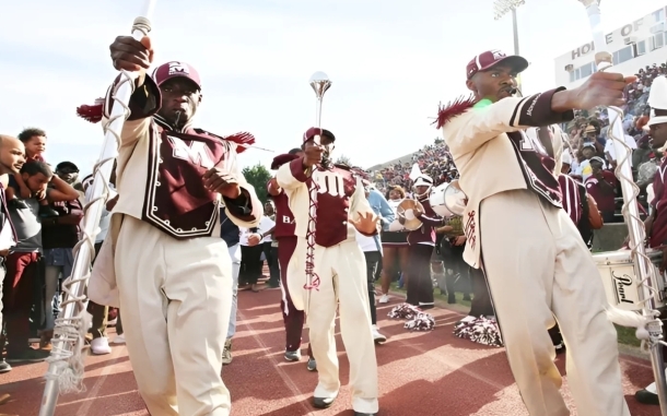 Morehouse  Homecoming 2026 Marching Band in Stadium