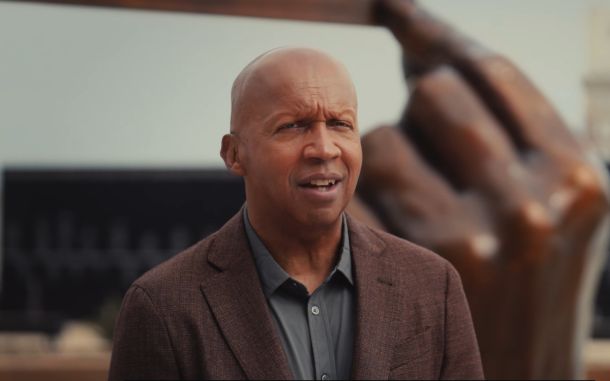 Bryant Stevenson in Montgomery Square