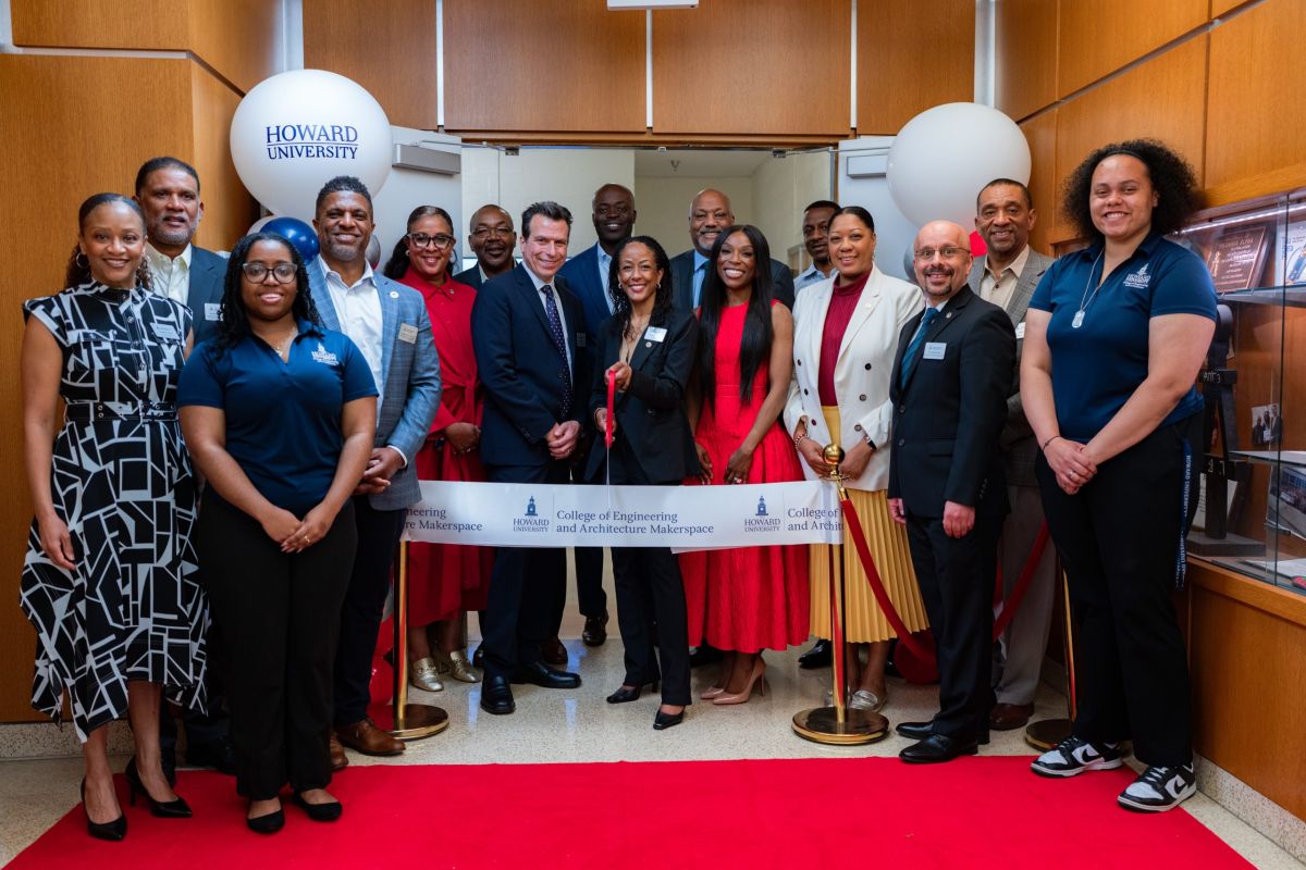 Autodesk And Howard University Celebrates the opening of the new Makerspace
