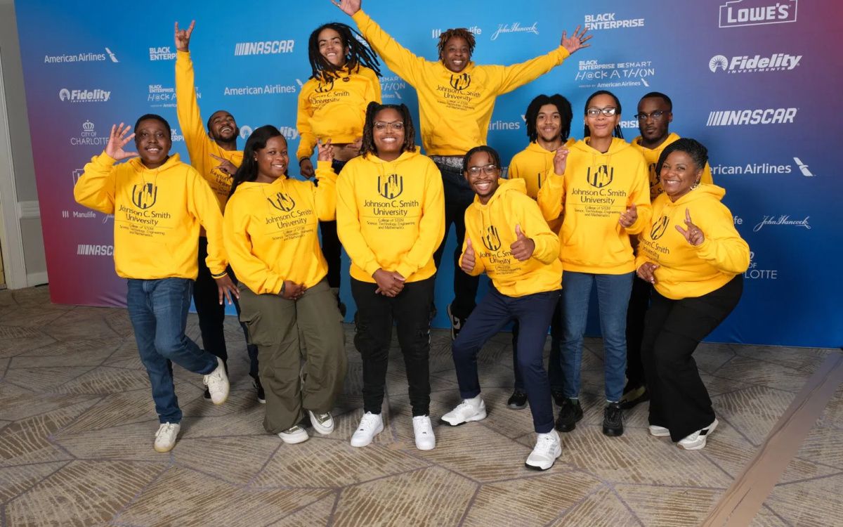 Black Enterprise Hackathon Contestants Johnson C. Smith Students