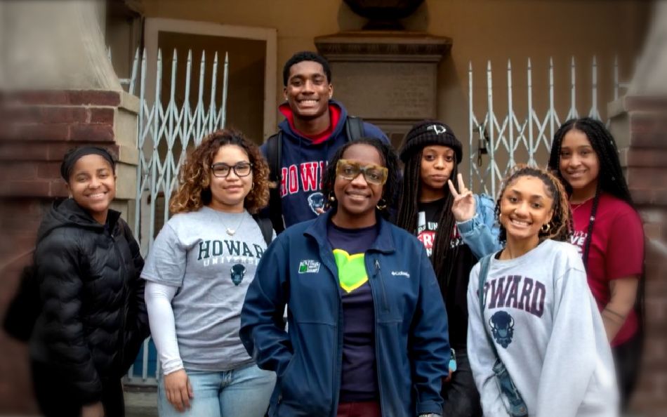 HBCU Week | Alternative Spring Break Program Howard University, Students pictured